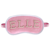 Legally Blonde Elle Pearl Rhinestone Sleep Pink Eye Mask Party Suit Becostume