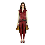Descendants 5 Dark Wonderland Red Queen Cosplay Costume Red Princess Halloween Outfit Becostume