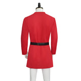 The Seven Grumpy Dwarfs Cosplay Costume Snow White Seven Dwarfs Red Halloween Suit