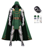 Marvel Tokon Doctor Doom Cosplay Costume Dr. Victor von Doom Halloween Outfit Becostume