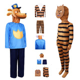 Kids Dog Man Costume Cosplay Petey Cat Costume Halloween Suit BEcostume