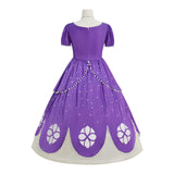 Sofia Cosplay Sofia the First Sofia Costume Purple Princess Dress Becostume