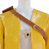 The Witcher Season 4 Ciri Cosplay Costume Yellow Halloween Outfit Becostume