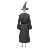 Gandalf Costume Adult Wizard Costume Mens Gray Lord Rings Cosplay Suit Becostume