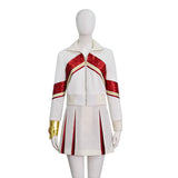 Zombies Nova Cosplay Costume Cheerleader Outfit with Wristband Halloween Outfit Becostume