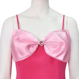 Legally Blonde Elle Woods Replica Cosplay Costume Pink Dress With Bow Outfit Becostume