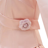 Wicked Witch 2 Glinda Pink Cosplay Costume Halloween Pink Dress Suit BEcostume