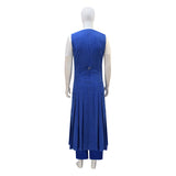 15th Doctor Ncuti Gatwa Cosplay Costume Season 2 of Doctor Who Striped Denim Suit Becostume