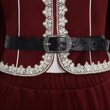 Violent Night Mrs. Claus Cosplay Costume Christmas Halloween Party Full Set Becostume