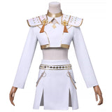 Kpop Demon Hunters Zoey Cosplay Costume White Dance Halloween Outfit Becostume