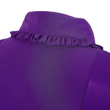 The Testaments Agnes Cosplay Costume Women Purple Halloween Outfit Becostume
