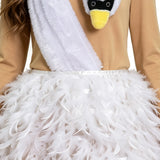 White Chicks White Flamingo Cosplay Costume Women Halloween Party Fancy Dress Becostume