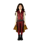 Descendants 5 Dark Wonderland Red Queen Cosplay Costume Red Princess Halloween Outfit Becostume