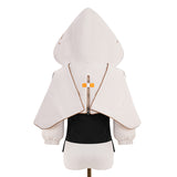 Becostume Final Fantasy XIV Sphene Cosplay Costumes White Hooded Suit