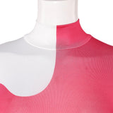 Hazbin Blitzo Hotel Costume Adults Blitzo Jumpuit Pink Suit With Tail Becostume