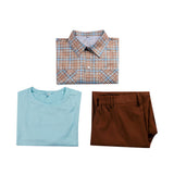 Stranger Things Will Byers Cosplay Costume Checkered Set Party Suit Becostume