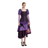 Steps Lilith Cosplay Costume Stepsister Purple Halloween Outfit Becostume