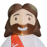 Jesu Inflatable Outdoor Decoration Funny Costume Halloween Party Suit Becostume
