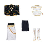 Kpop Demon Hunters Zoey Cosplay Costume Golden Black Dance Outfit Becostume