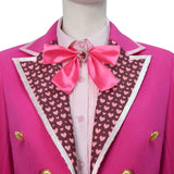 Descendants 5 Pink Hearts Cosplay Costume Princess Pink Costume Halloween Outfit Becostume