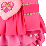 Descendants Wicked Wonderland 5 Red Cosplay Costume Kids Pink Jumpsuit Becostume