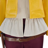 The Witcher Season 4 Ciri Cosplay Costume Yellow Halloween Outfit Becostume