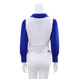 Star Cowboy Cheerleader Costume Women High School Cheerleading Uniform Becostume