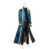 Devil May Cry 3: Dante's Awakening Vergil Cosplay Costume Trench Halloween Suit Becostume