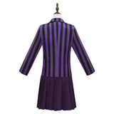 Enid Sinclair School Uniform The Addams Family Wednesday Purple Dress Cosplay Costumes