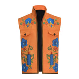 Descendants Wicked Wonderland Luis Madrigal Cosplay Costume Orange Vest Becostume