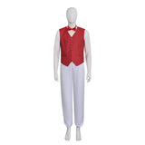The Super Mario Bros. Movie Toad Cosplay Costume Red Robe Halloween Suit Becostume