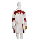 Zombies Nova Cosplay Costume Cheerleader Outfit with Wristband Halloween Outfit Becostume