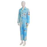 Descendants: The Rise of Red Teen Hook Cosplay Costume Blue Halloween Jumpsuit Becostume