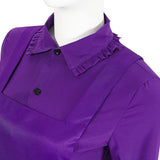 The Testaments Agnes Cosplay Costume Women Purple Halloween Outfit Becostume