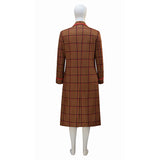15th Doctor Ncuti Gatwa 2025 New Season Cosplay Costume Doctor Who Brown Plaid Clothing