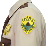 Super Troopers State Trooper Cosplay Costume Halloween Party Outfit Becostume