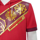 Zombies 5 Ray Cosplay Costume Hoodie Men Red Outfit Carnival Stage Show Becostume