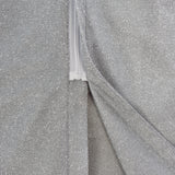 Austin Powers: International Man of Mystery Evil Doctor Cosplay Costume Silver Sequins BEcostume