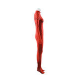 Dispatch Malevola Cosplay Costume Red Jumpsuit Halloween Female Outfit Becostume