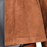 Star Wars Han Solo Cosplay Costume Complete Set Brown Suede Jacket Becostume
