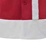 Christmas Vacation Santa Claus Cosplay Costume Christmas Red Coat Costume Becostume