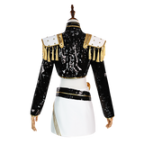 Kpop Demon Hunters Mira Cosplay Costume Black Golden Halloween Huntrix Outfit Becostume