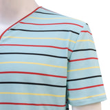 15th Doctor Who Ncuti Gatwa Lining Striped Shirt Navy Pants Halloween Outfit Becostume