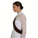 Ready Or Not Grace Cosplay Costume Women's White Wedding Dress Becostume