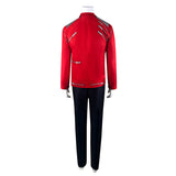 Adult Boys 80s 90s Pop King Dance Star Costume 3D Prints Halloween Outfit Becostume