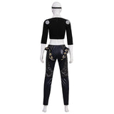 Apex Legends Ash Laced Lethality Skin Cosplay Costume Ash Black Suit Becostume