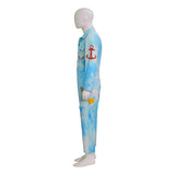 Descendants: The Rise of Red Teen Hook Cosplay Costume Blue Halloween Jumpsuit Becostume