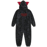 Stranger Things Demogorgon Cosplay Costume Fluffy Pajamas Coral Fleece Suit
