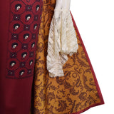 Descendants 5 Dark Wonderland Red Queen Cosplay Costume Red Princess Halloween Outfit Becostume