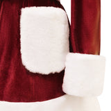 Last Christmas Women's Velvet Dress Christmas Red Santa Costume Outfit Becostume
